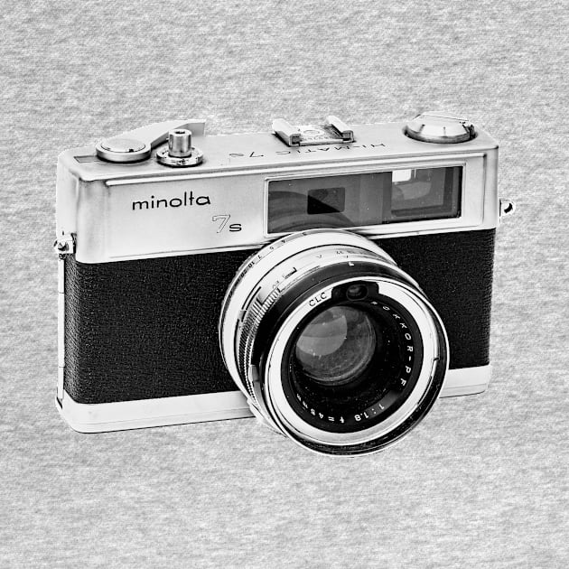 Vintage 1960s Rangefinder Camera by DecPhoto